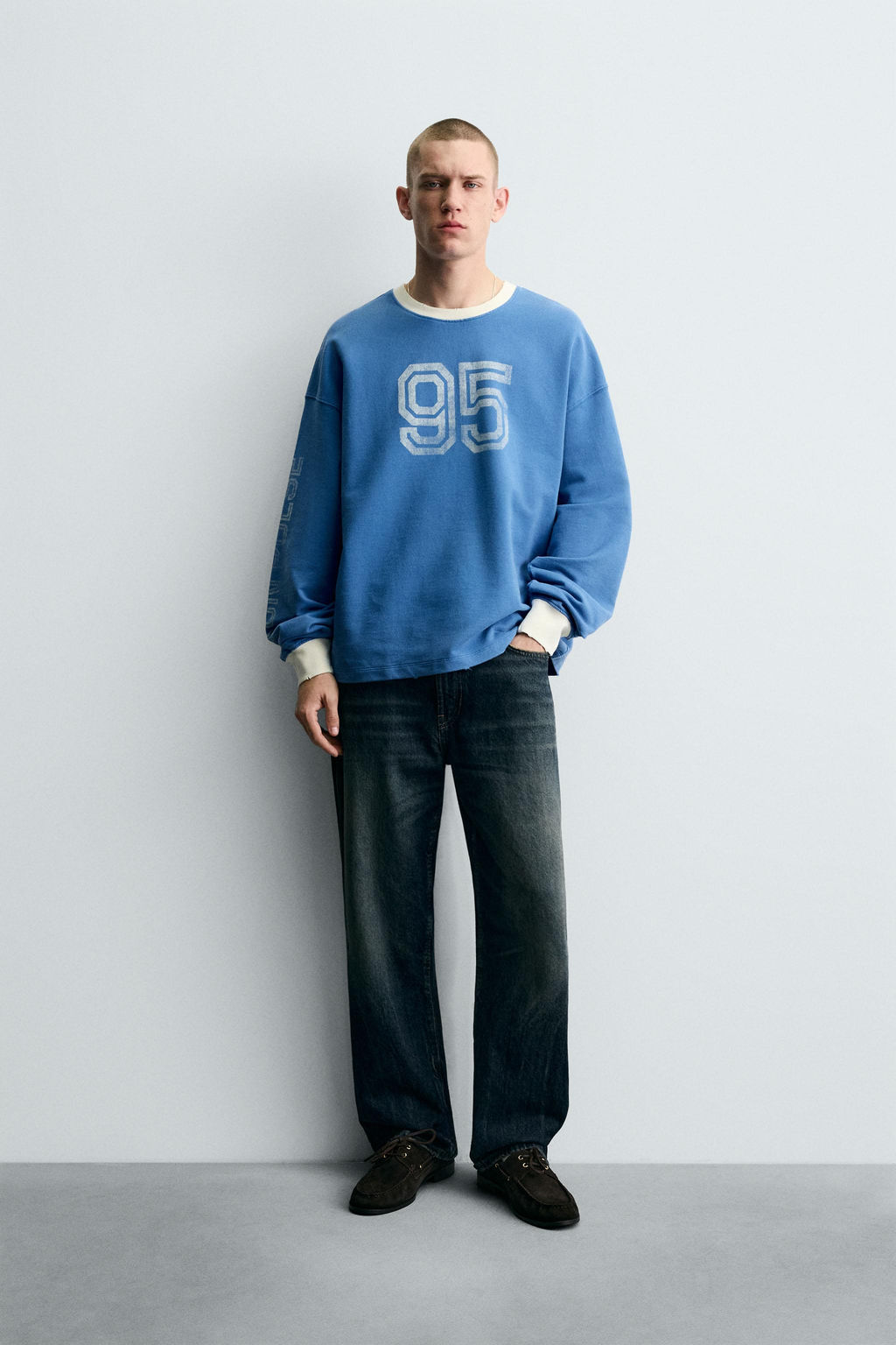 WASHED PRINTED T-SHIRT