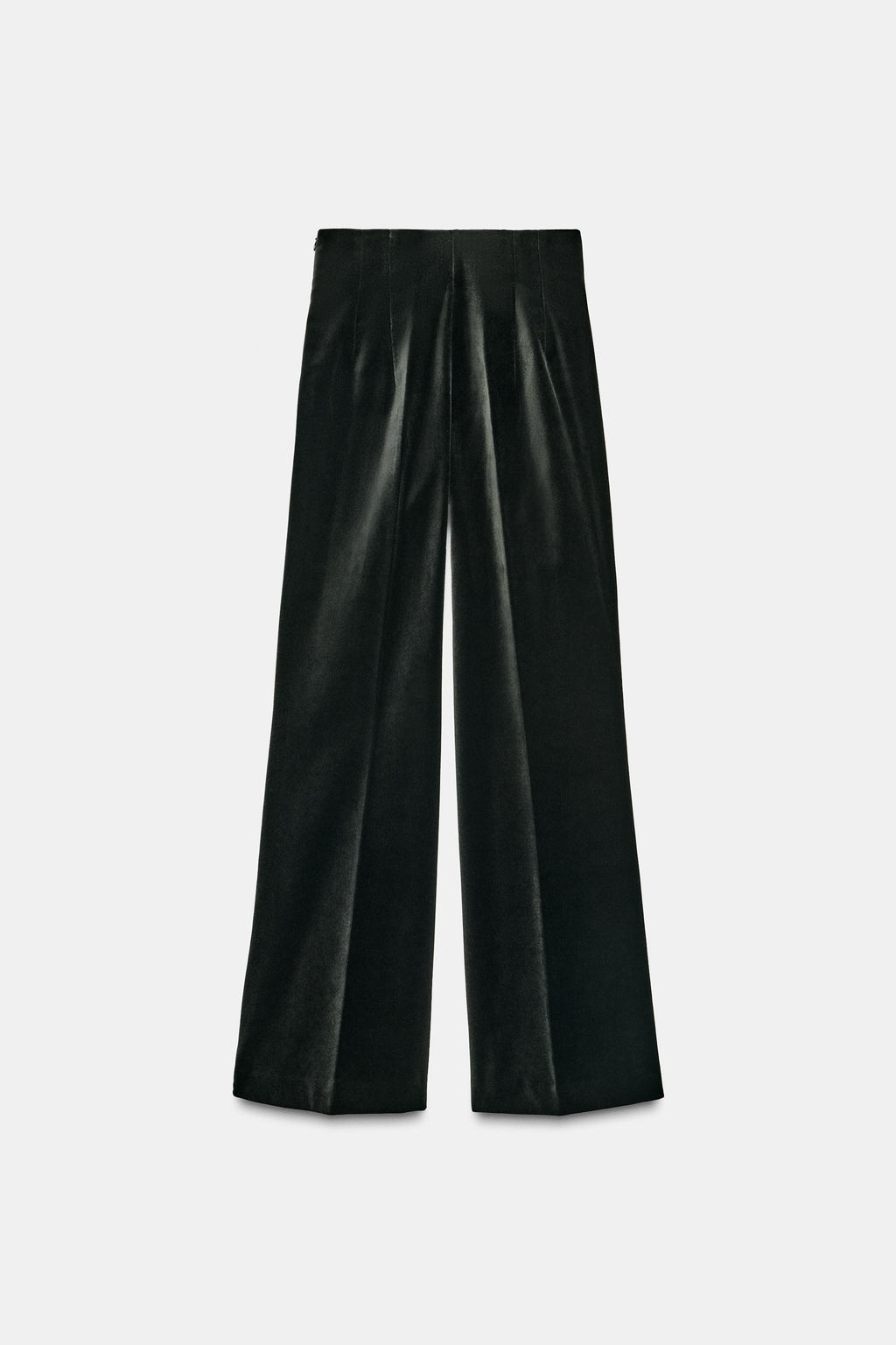 VELVET FLARE TROUSERS ZW COLLECTION - Zara фото 6