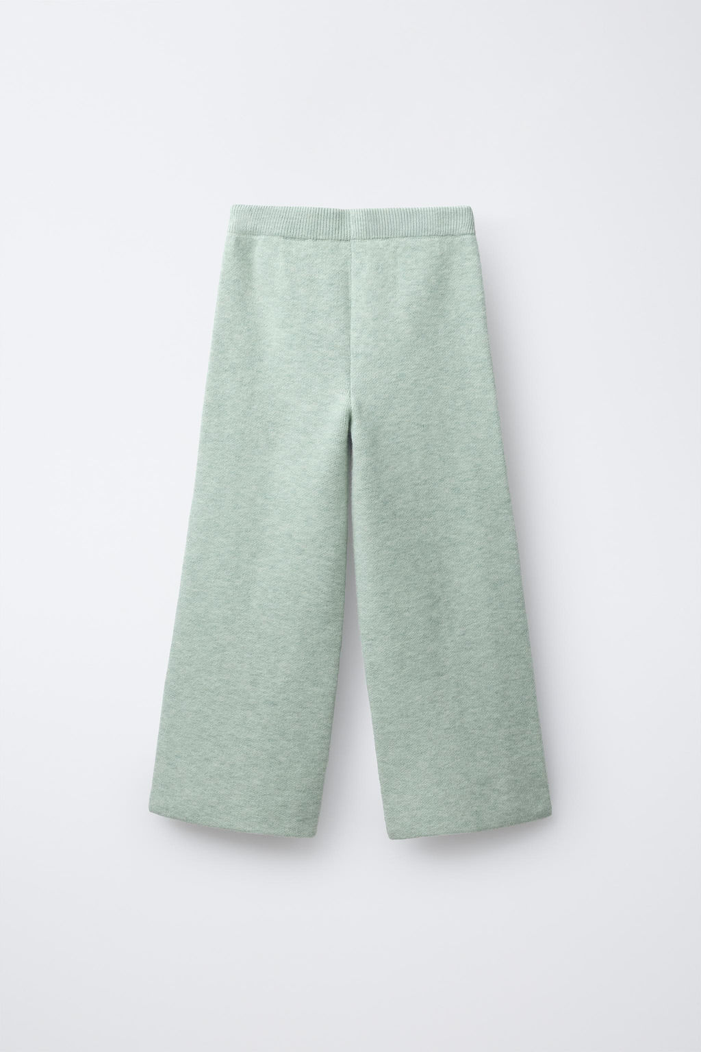 WIDE-LEG KNIT TROUSERS - Zara фото 2