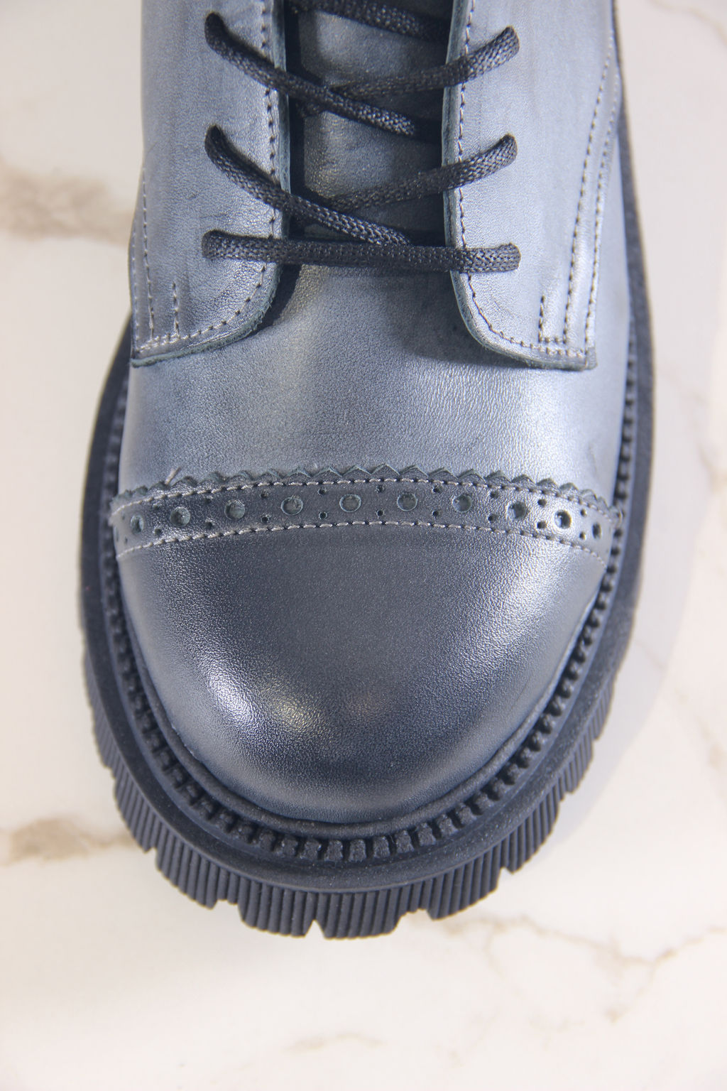 Ботинки 319.taskanabl.Вакса черная/мех