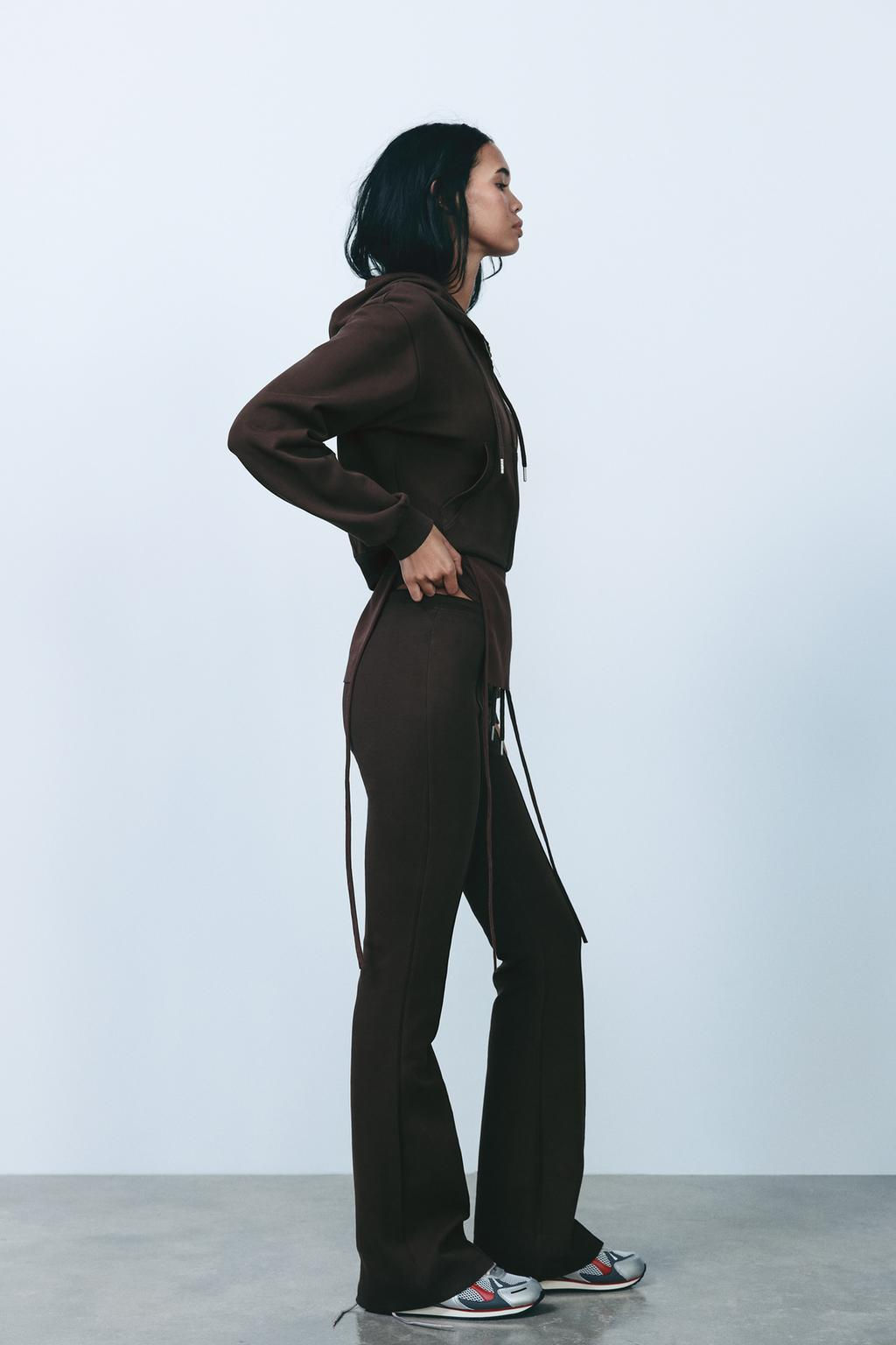 INTERLOCK CROPPED SWEATSHIRT - Zara фото 30