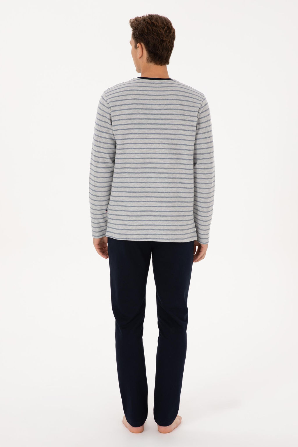 Erkek Lacivert Pijama Tak_m_ - U.s. polo assn фото 5