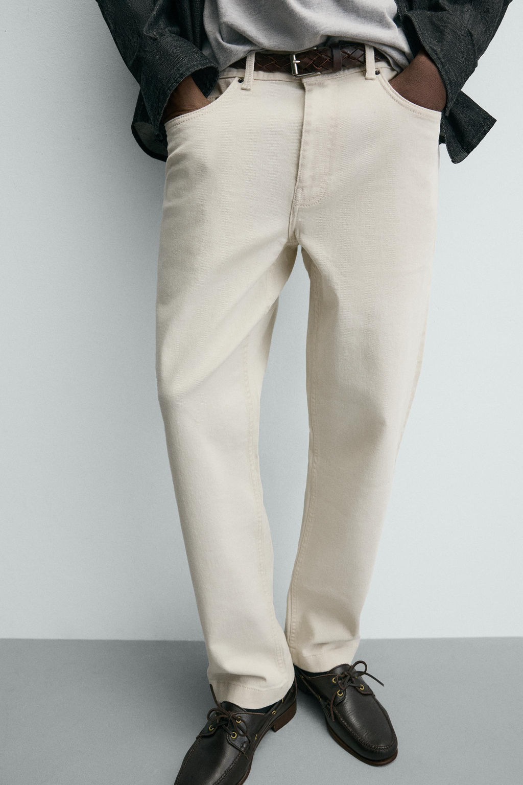 PANTAL?N STRAIGHT FIT / Crudo - Zara фото 5