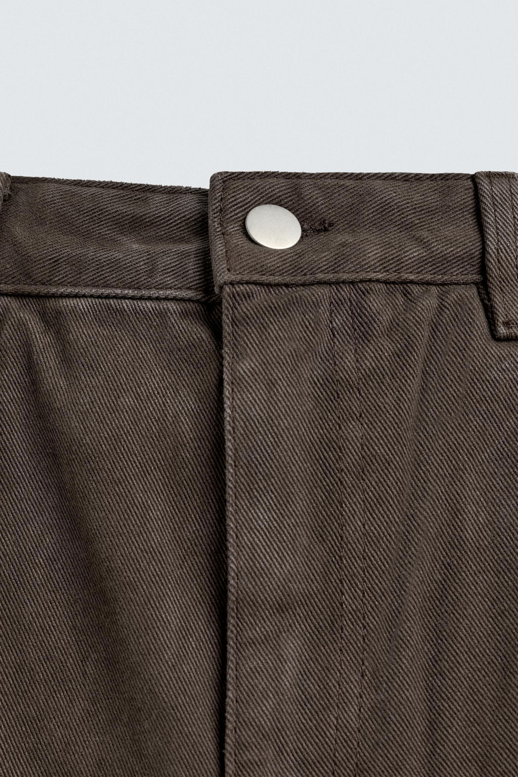 TAPERED WIDE-LEG JEANS - Zara фото 9