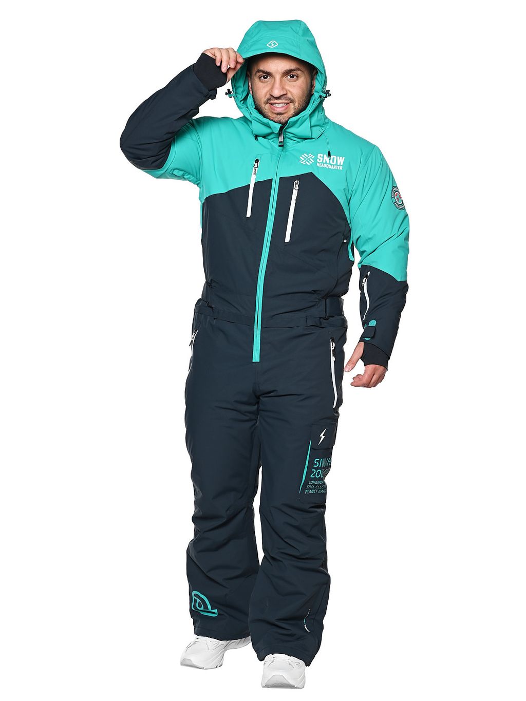 Комбинезон A-89013 Бирюзовый