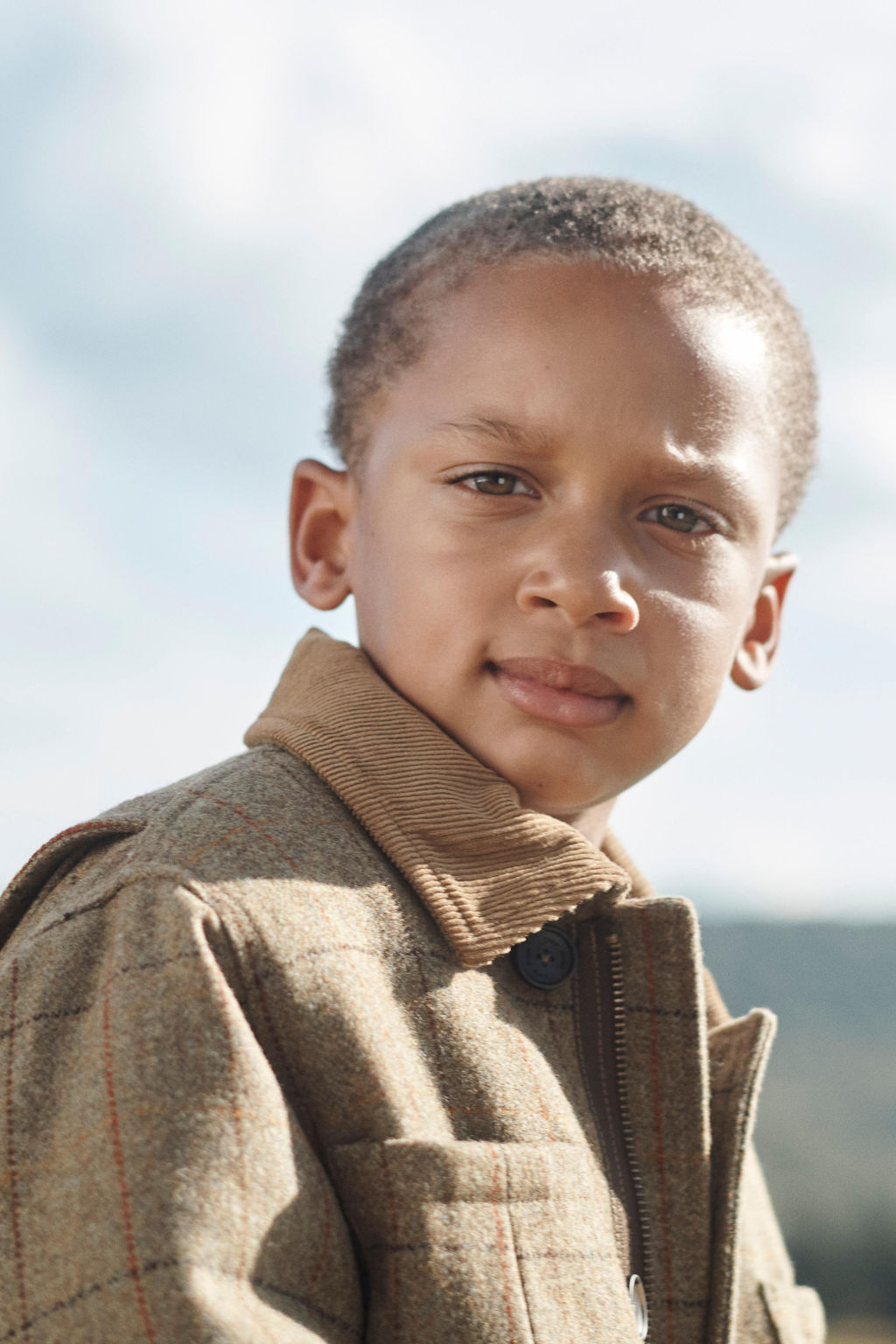 CHECK FAUX SHEARLING COAT WITH WOOL LIMITED EDITION - Zara фото 4