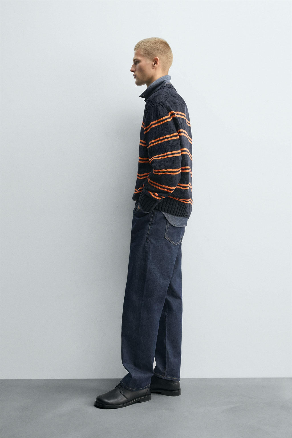 JACQUARD STRIPE JUMPER - Zara фото 4