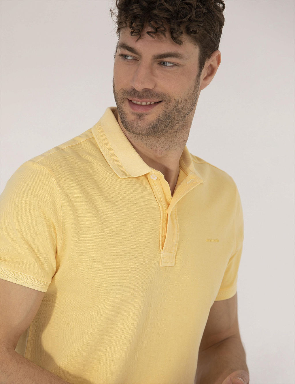 A__k Sar_ Slim Fit Polo Yaka Ti__rt - Pierre cardin фото 4