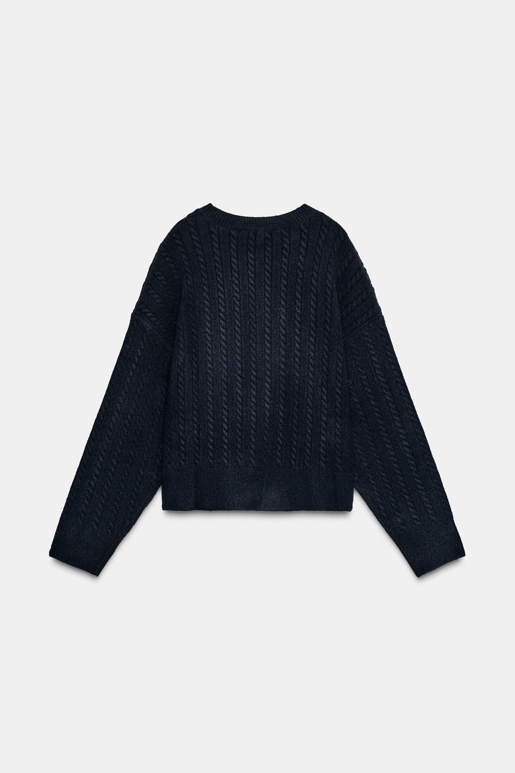 CABLE-KNIT JUMPER - Zara фото 6