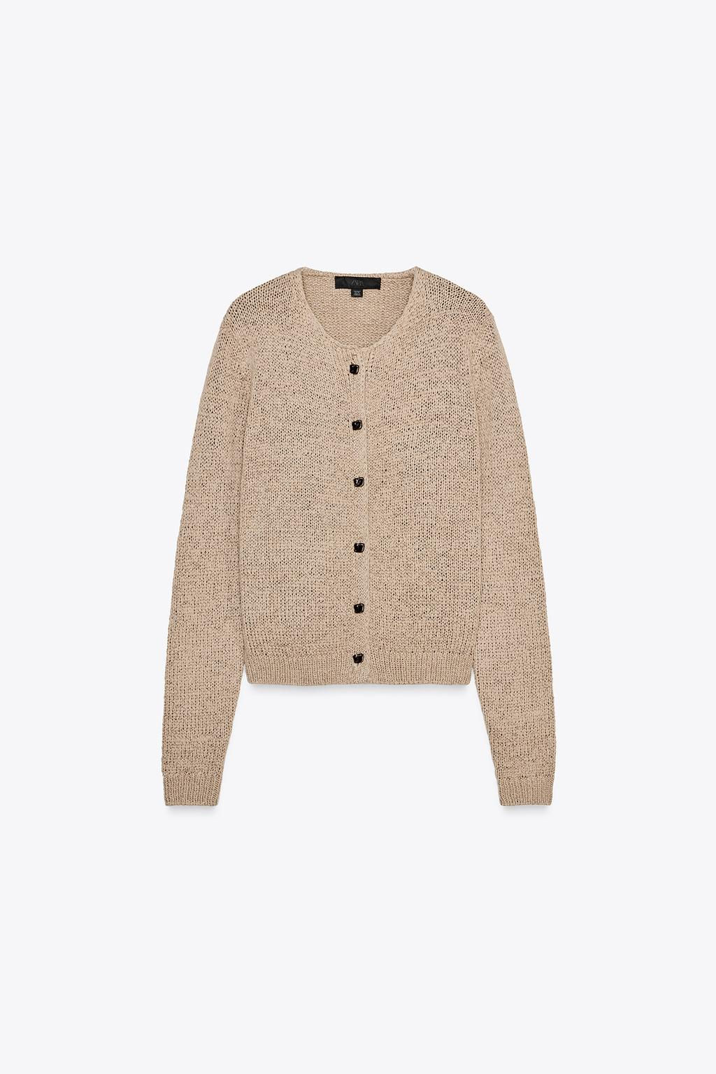 RUSTIC KNIT CARDIGAN - Zara фото 7