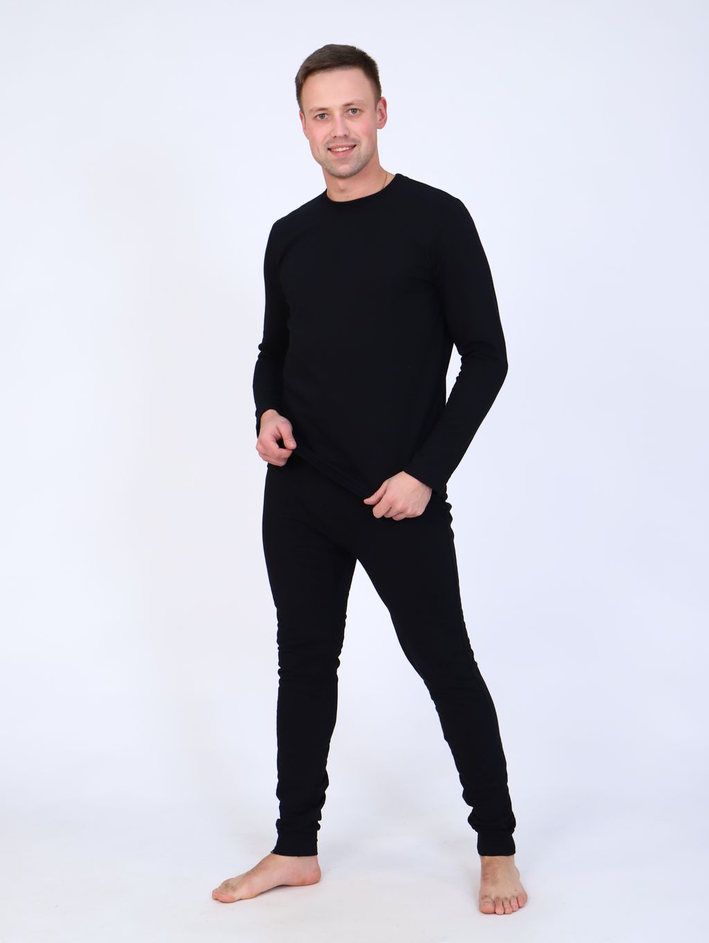 М393 Мужское нательное белье (чёрный) - Иванушка-трикотаж фото 11