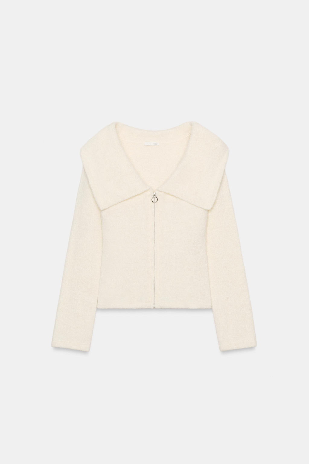 ZIP-UP LAPEL TOP - Zara фото 6