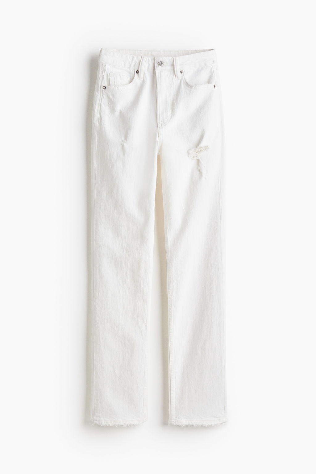 Slim Straight High Jeans - H&m фото 12