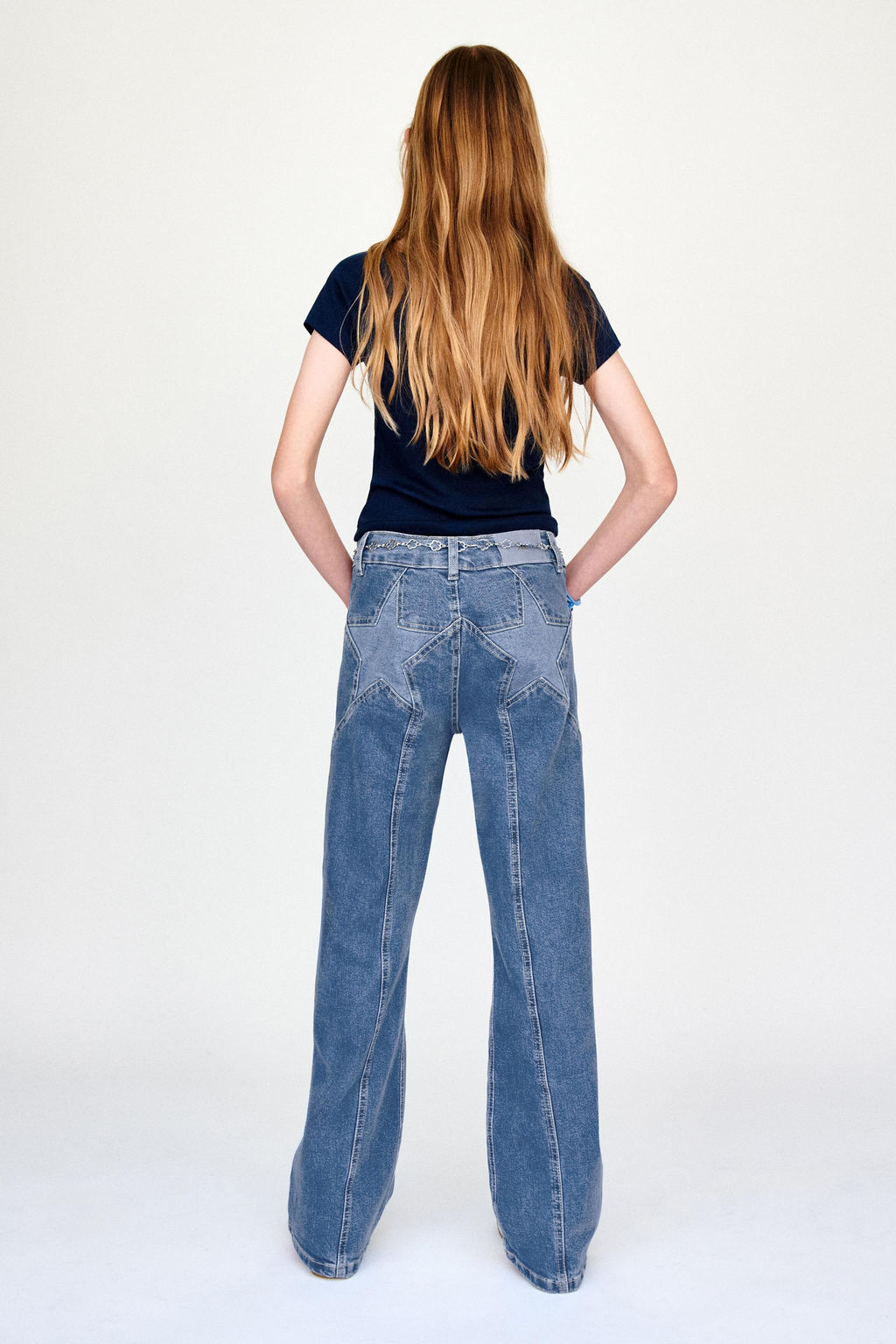 BOOTCUT JEANS WITH DART DETAIL - Zara фото 6