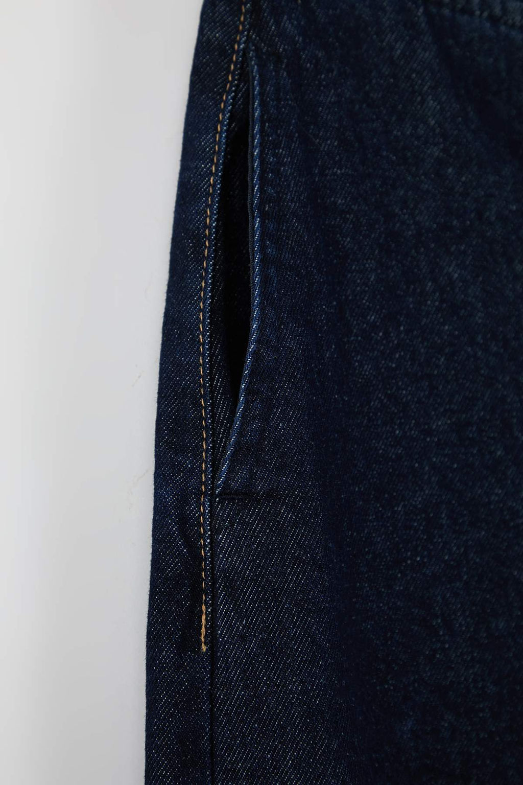 Trendyol Studio Koyu Mavi Bel Detayl? Yuksek Bel Baggy Jeans TWOAW26JE00243 - Trendyolmilla фото 6