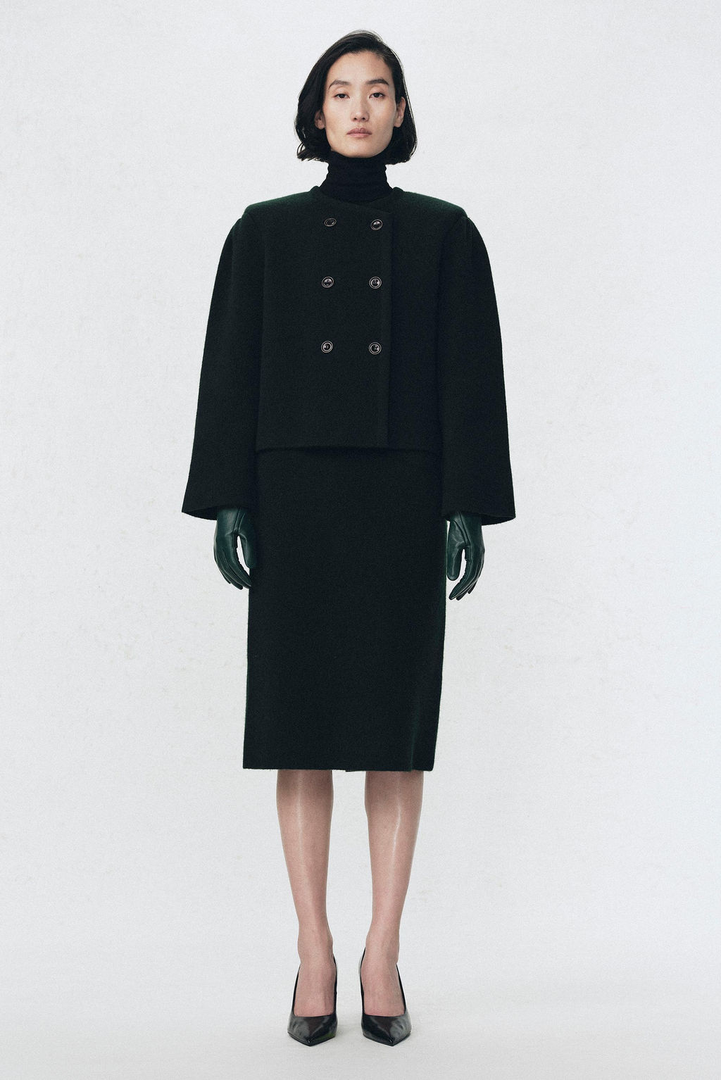 WOOL SHOULDER PAD JACKET SOSHIOTSUKI X ZARA  фото 10