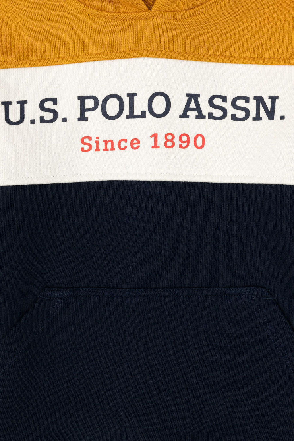 Толстовка горчичного цвета для мальчика Неожиданная скидка в корзине - U.s. polo assn фото 3