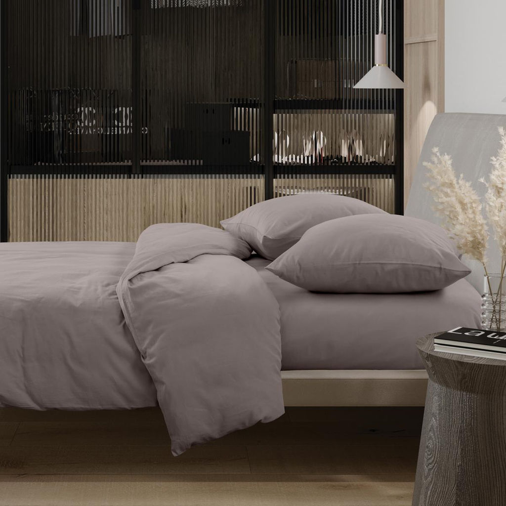 КПБ семейный перкаль Актив "Wenge" (50х70) рис. 86084-11 Cameo