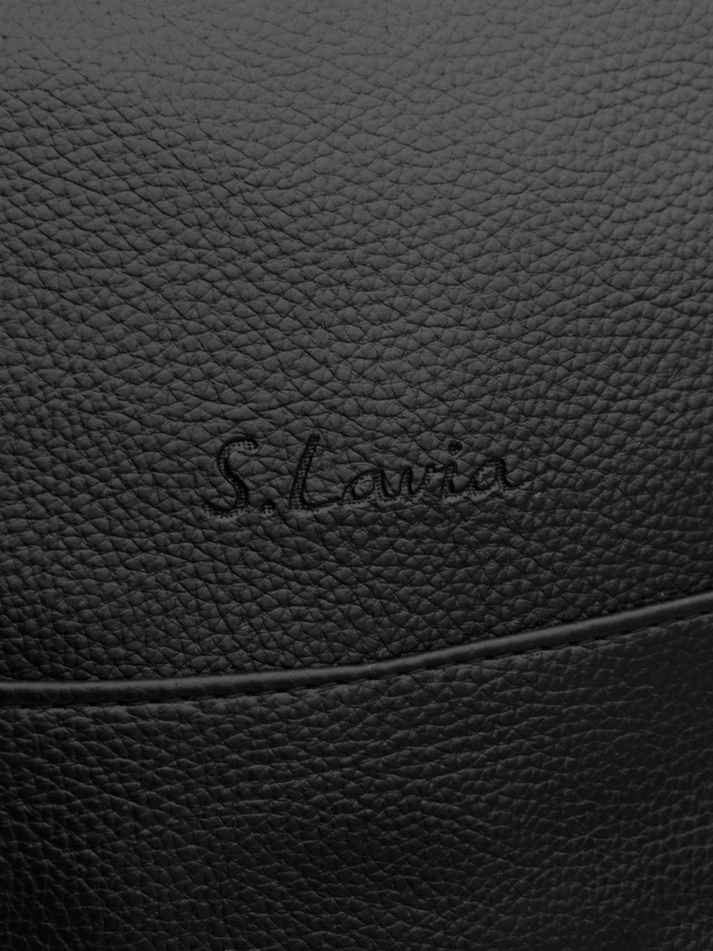 Чёрный седельная сумка S.Lavia  фото 5