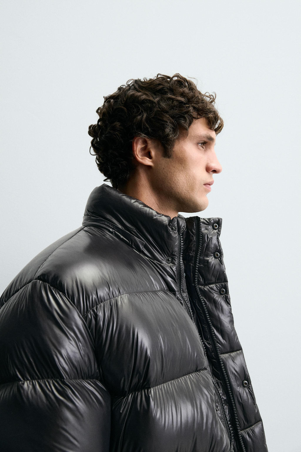 LONG 100% FEATHER PUFFER JACKET - Zara фото 6