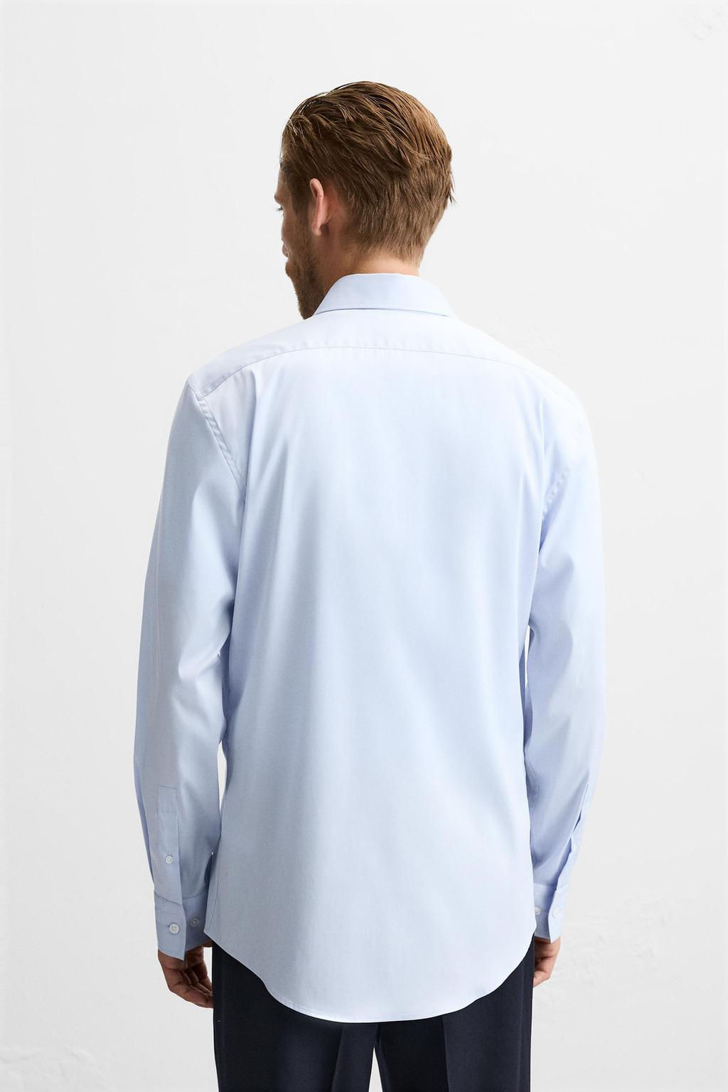 TEXTURED TWILL SHIRT - Zara фото 3