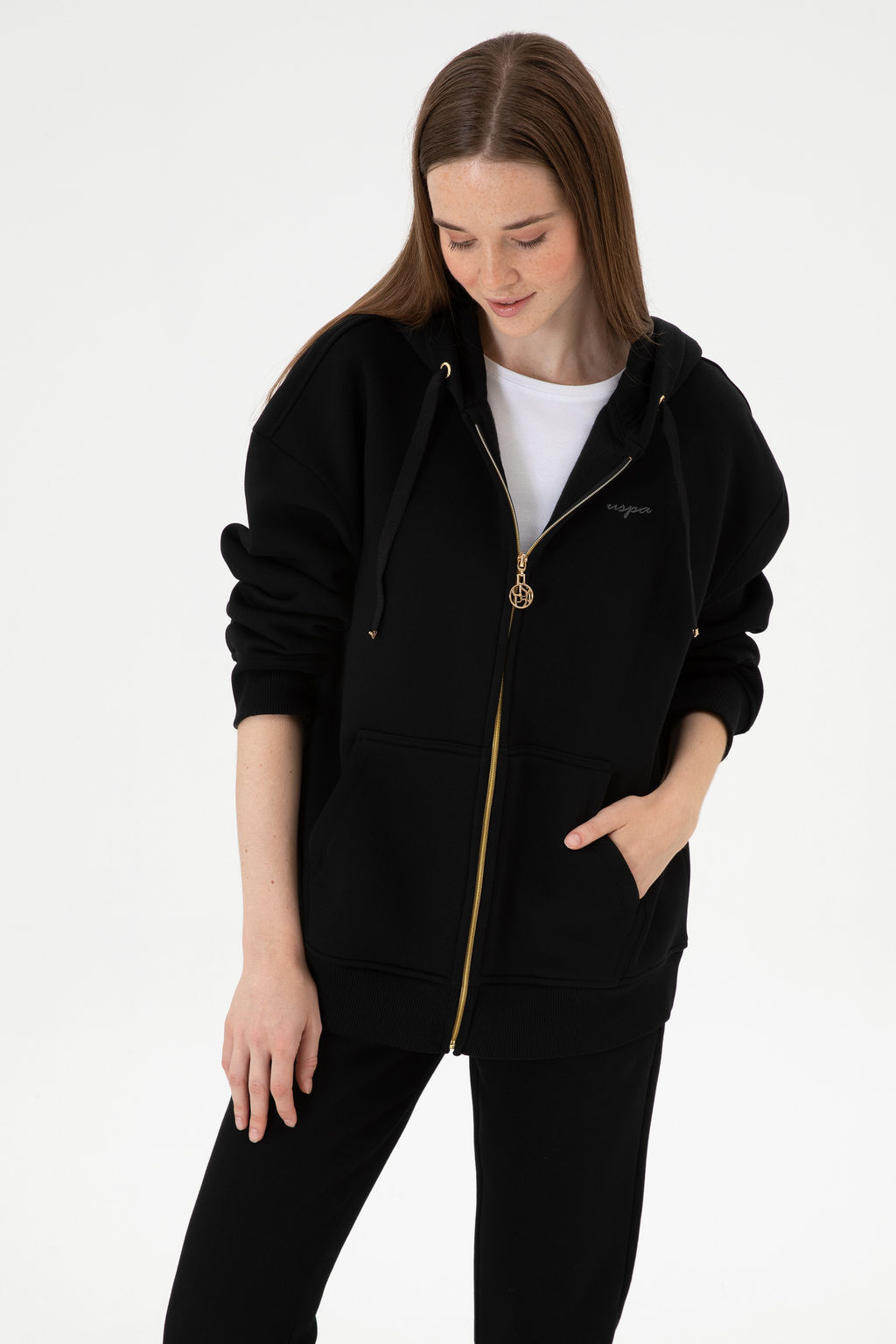Kad_n Siyah Sweatshirt Sepette S_rpriz _ndirim - U.s. polo assn фото 10