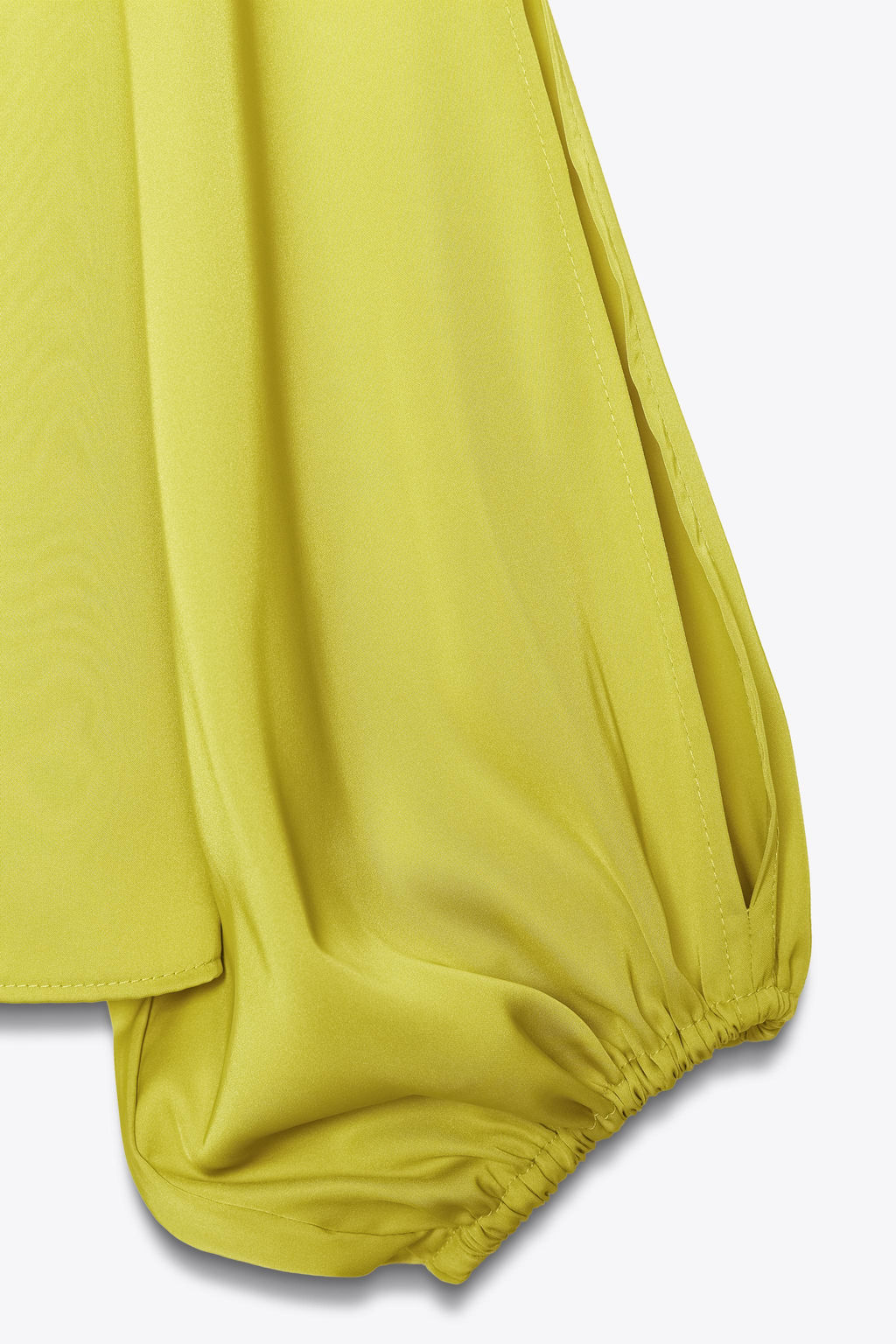 SATIN TOP WITH CUT-OUT SLEEVES - Zara фото 7
