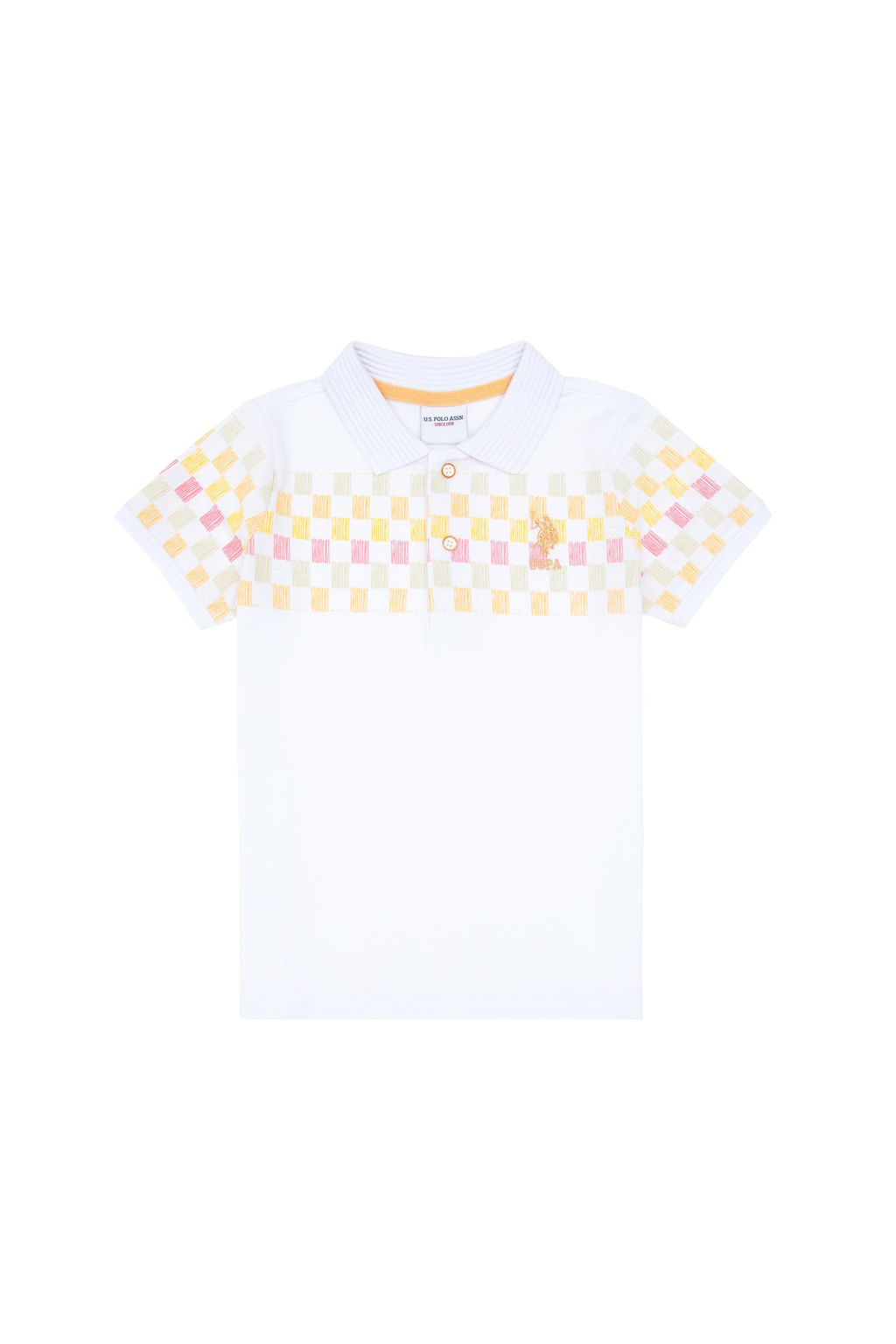 Erkek _ocuk Turuncu Polo Yaka Ti__rt Sepette S_rpriz _ndirim