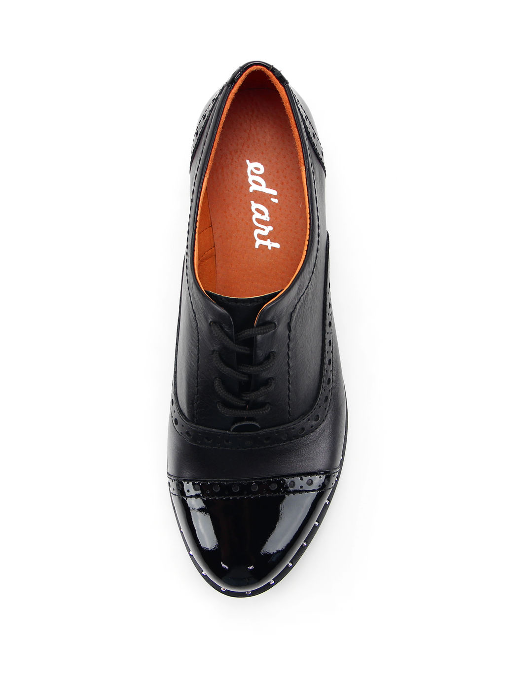 Туфли полуботинки EDART 101.madonna bl. Черный лак R - Ed'art фото 3