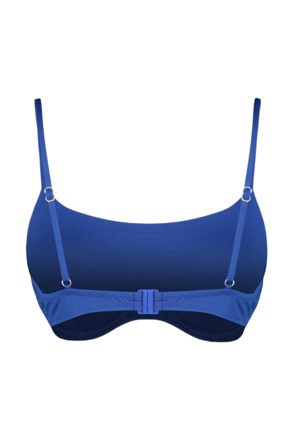 TRENDYOLMILLA Saks Balkonet Dokulu Bikini Ustu TBESS24BU00160  фото 7