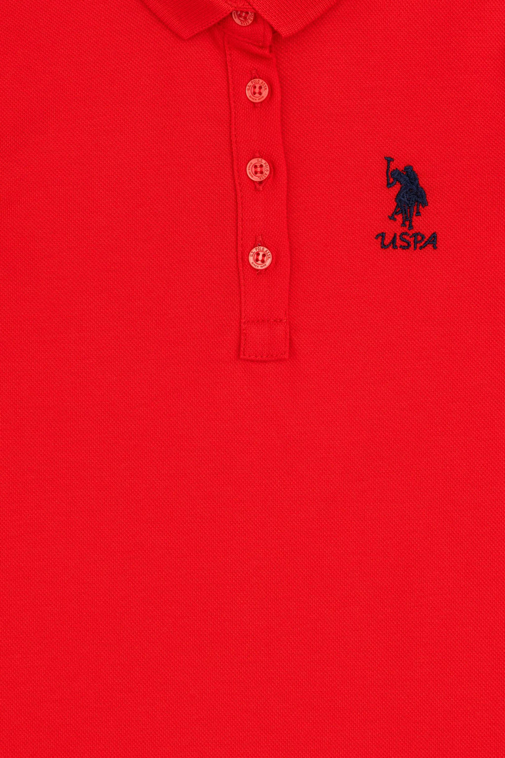 Красное вязаное платье для девочки Неожиданная скидка в корзине - U.s. polo assn фото 3