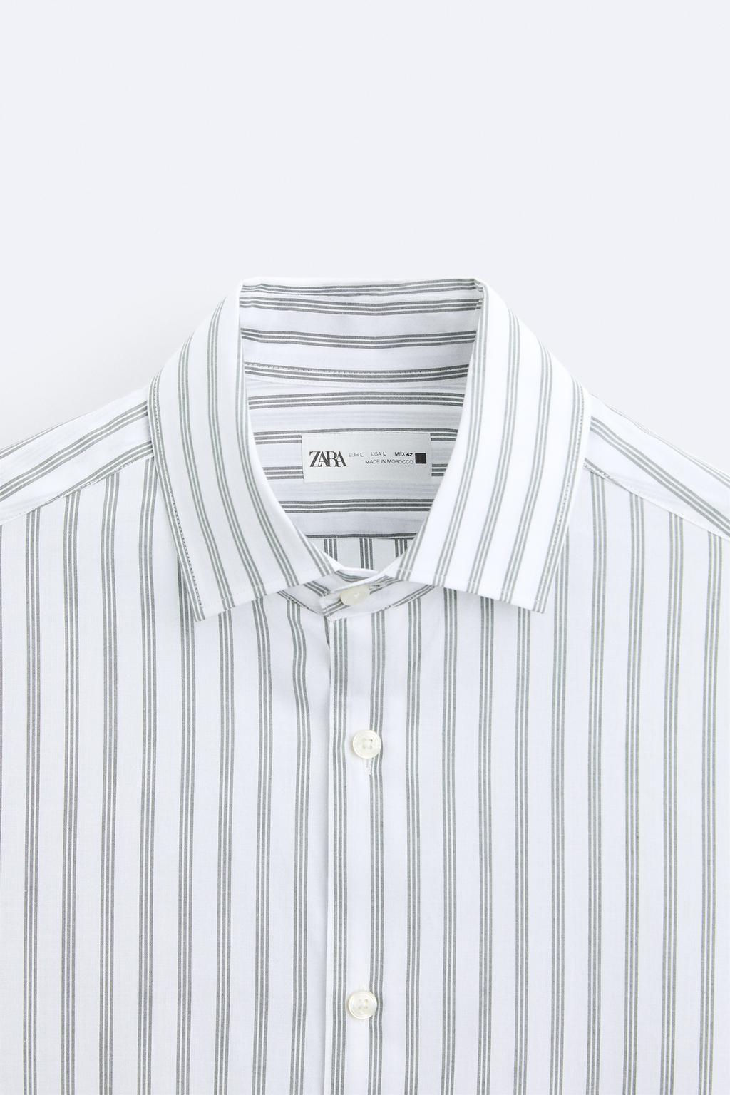 STRIPED SHIRT - Zara фото 9