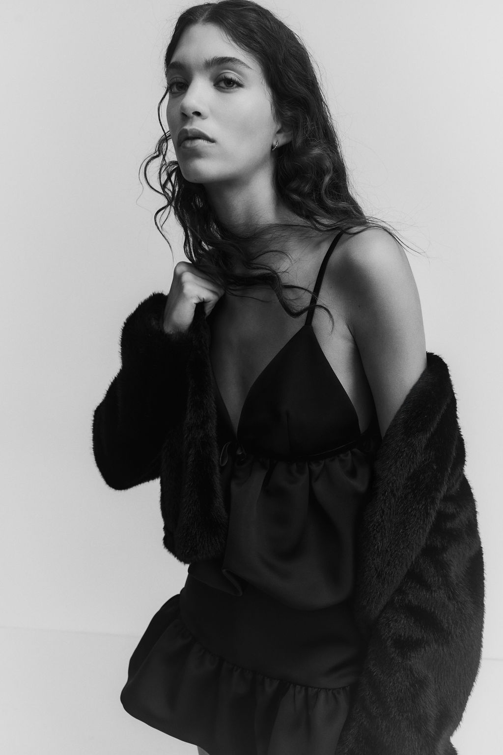 Top burbuja con tirantes espagueti - H&m фото 3