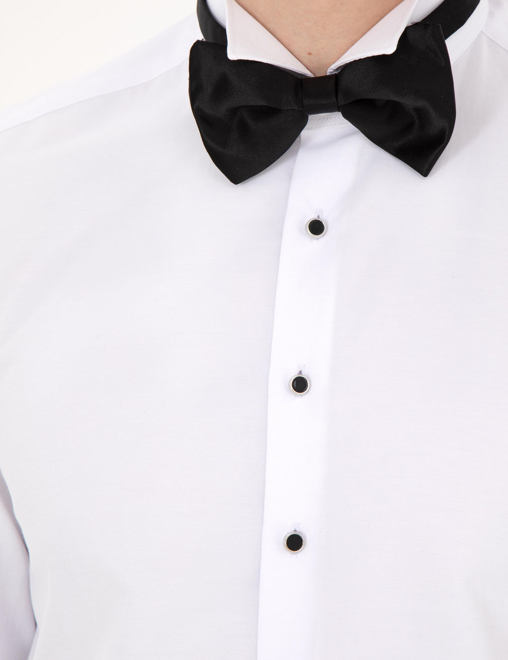 Beyaz Slim Fit Smokin G_mlek