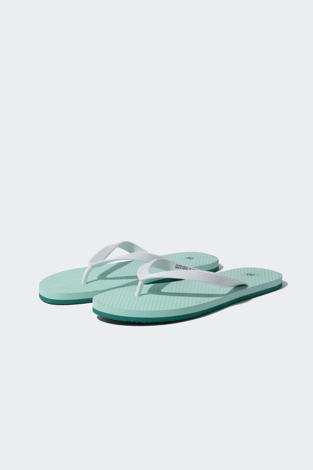 Erkek Duz Taban Slip On Suni Deri Parmak Aras? Terlik - Defacto фото 8