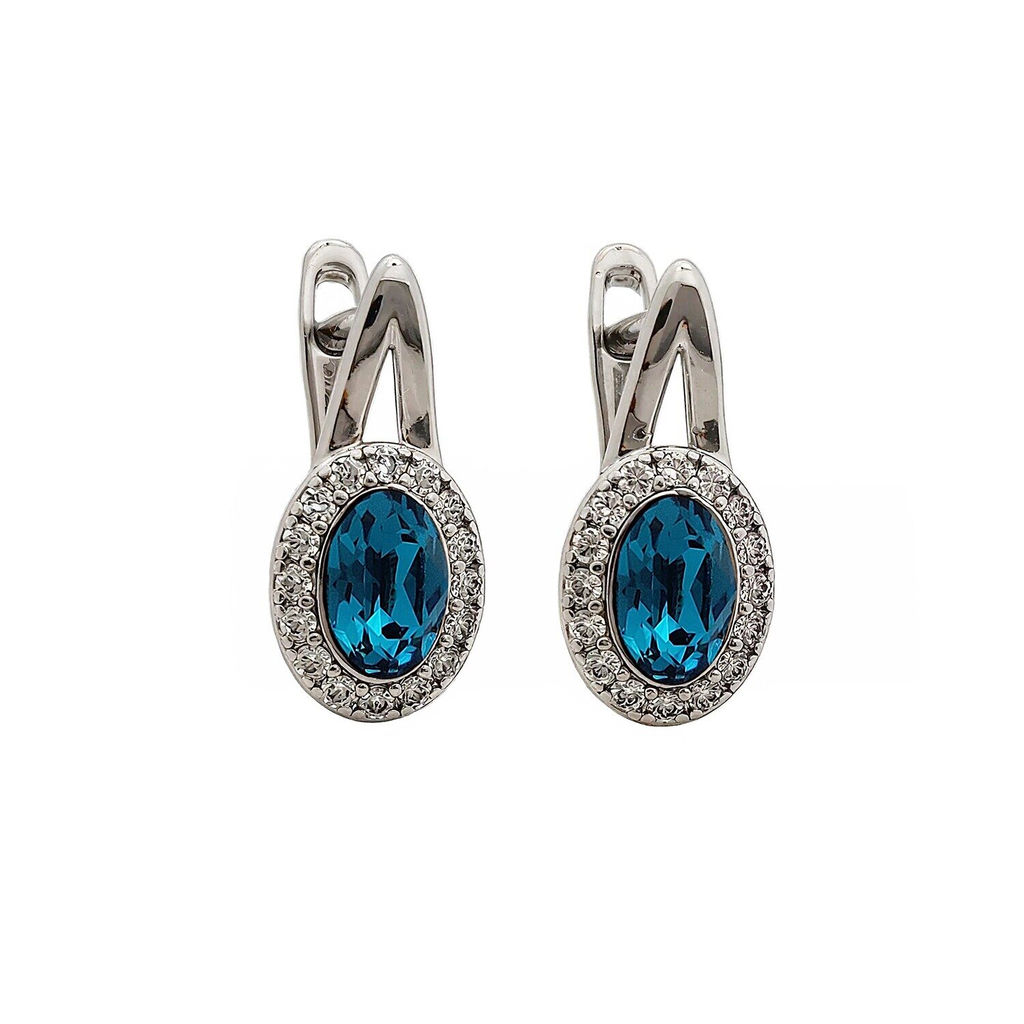Серьги с кристаллами Swarovski - Vel vett фото 3