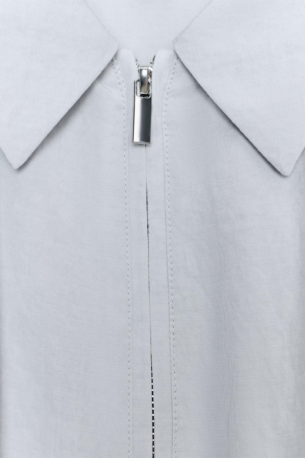 CHAQUETA BOMBER GLOBO / Celeste - Zara фото 9