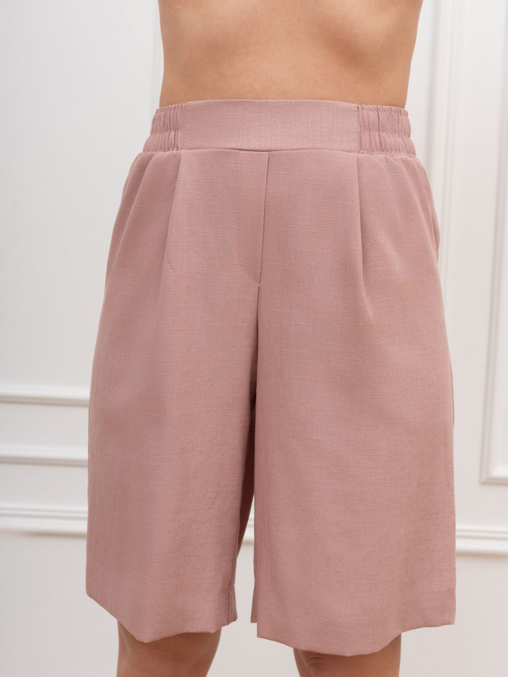 Шорты Сибелла-3 из вискозы со льном - Виотекс фото 18