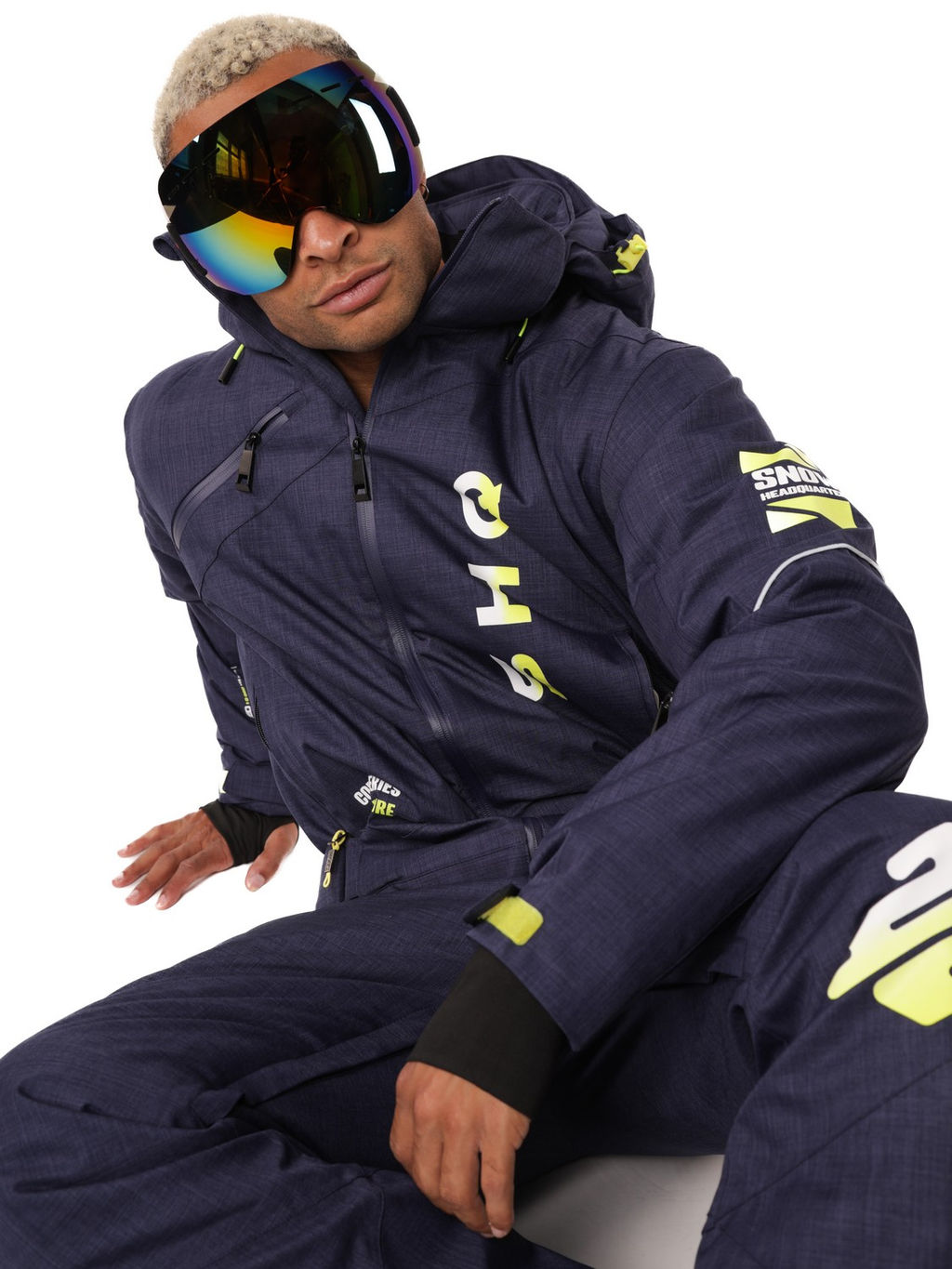 Комбинезон A-89033 Темно-синий