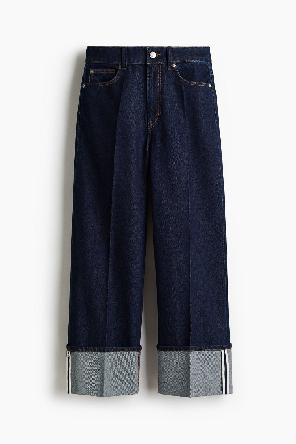 Wide High Ankle Jeans - H&m фото 2