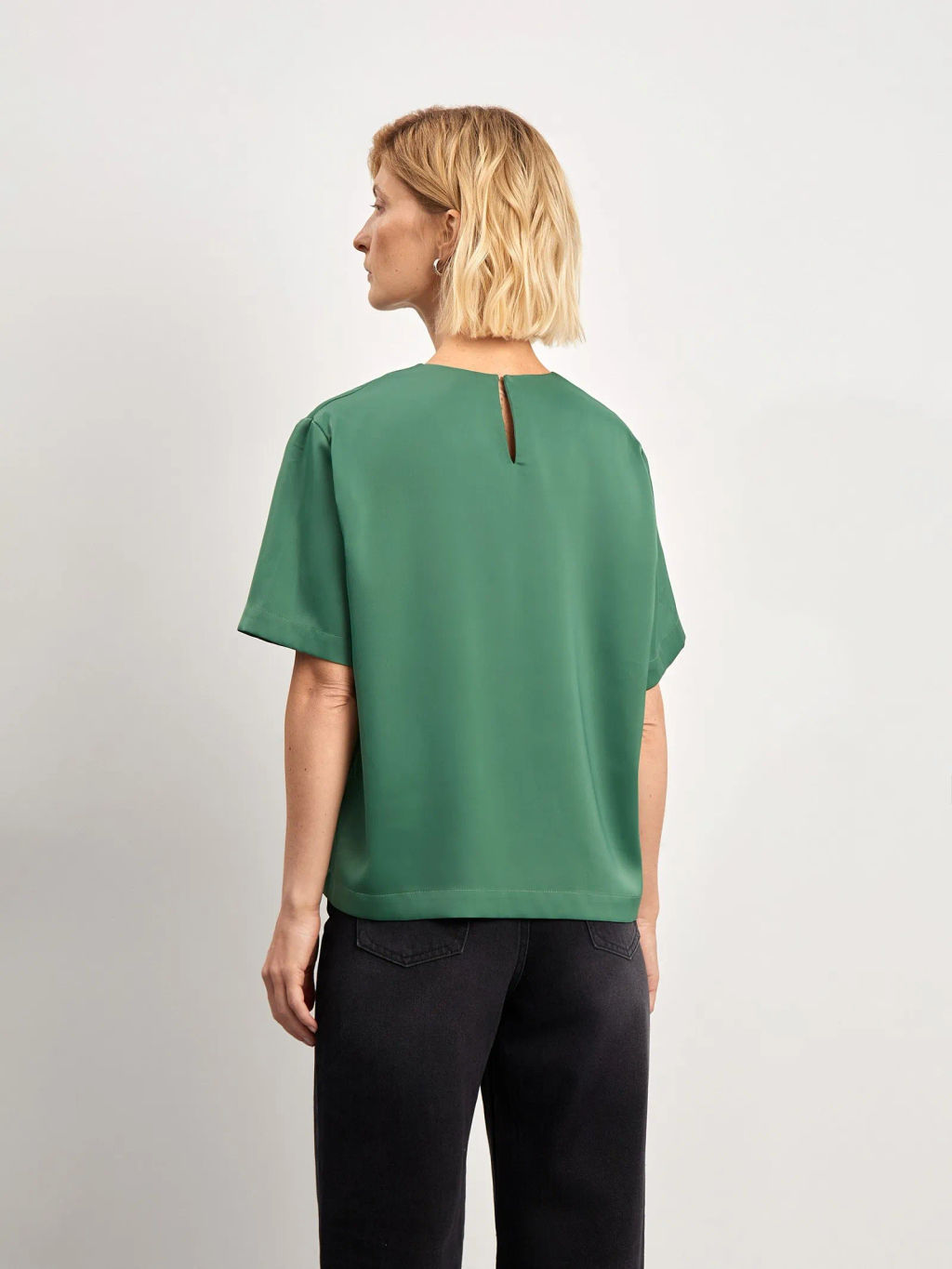 Блузка прямого кроя - Emka фото 4