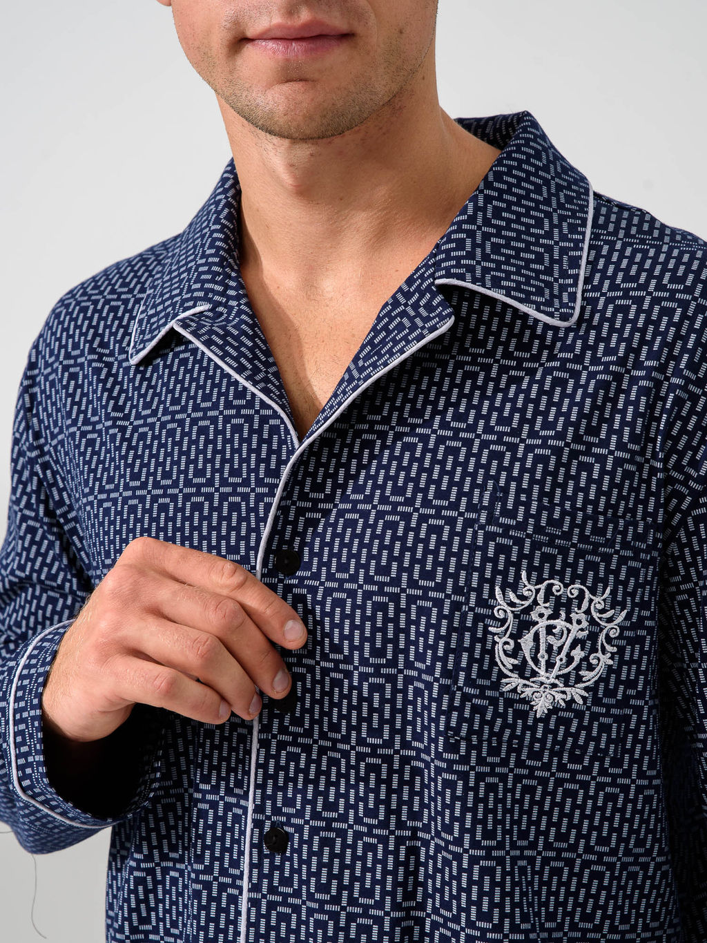 Пижама 100% хлопок "Традиция" (классическая)