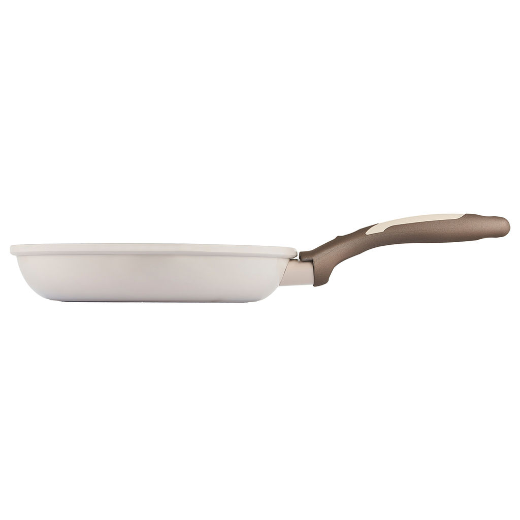 51101 GIPFEL Сковорода STADELLA BEIGE 24х4.8см c ручкой c покрытием Soft-touch, c двуслойным антипригарным покрытием и индукционным дном. Материал: алюминий. Толщина: 2.3/5.5мм.  фото 4