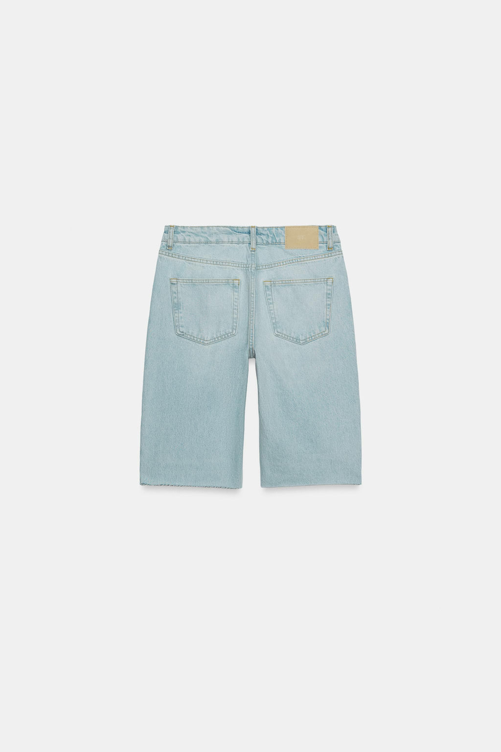 BERMUDA Z1975 DENIM TIRO MEDIO / Azul claro - Zara фото 8
