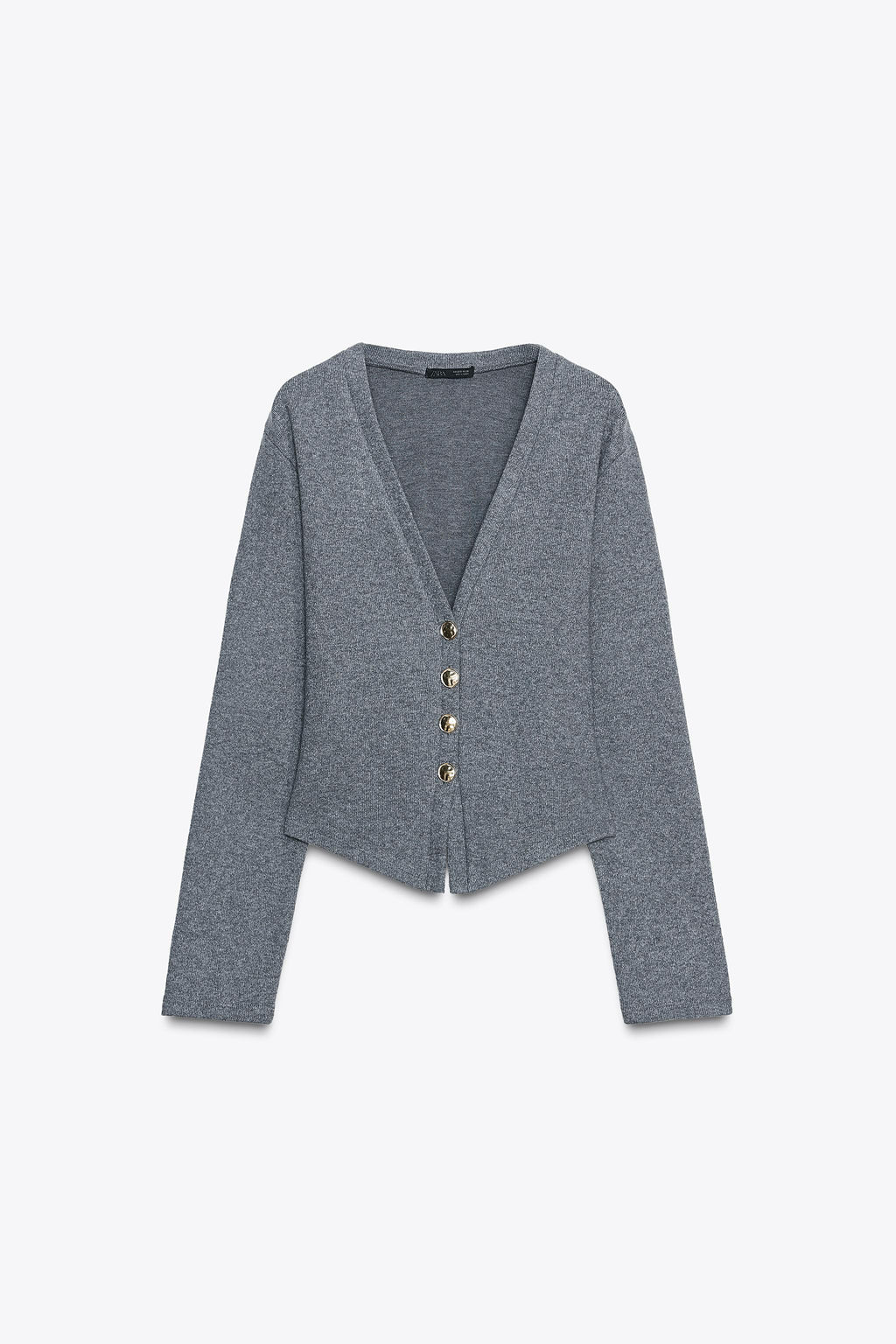 SOFT BUTTON CARDIGAN - Zara фото 12
