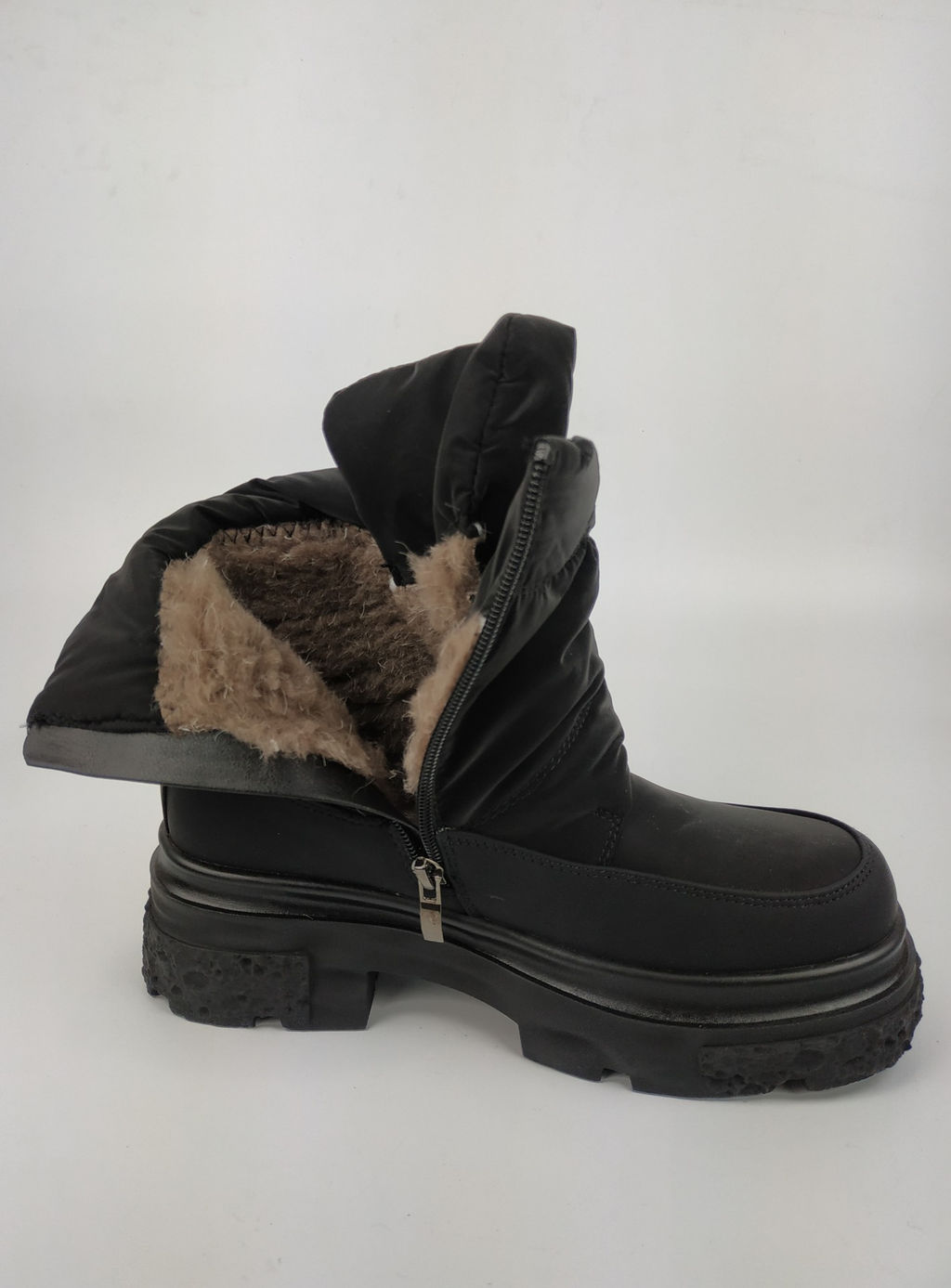 Ботинки-дутики утепленные мехом, в составе ШЕРСТЬ - Pirochi фото 3