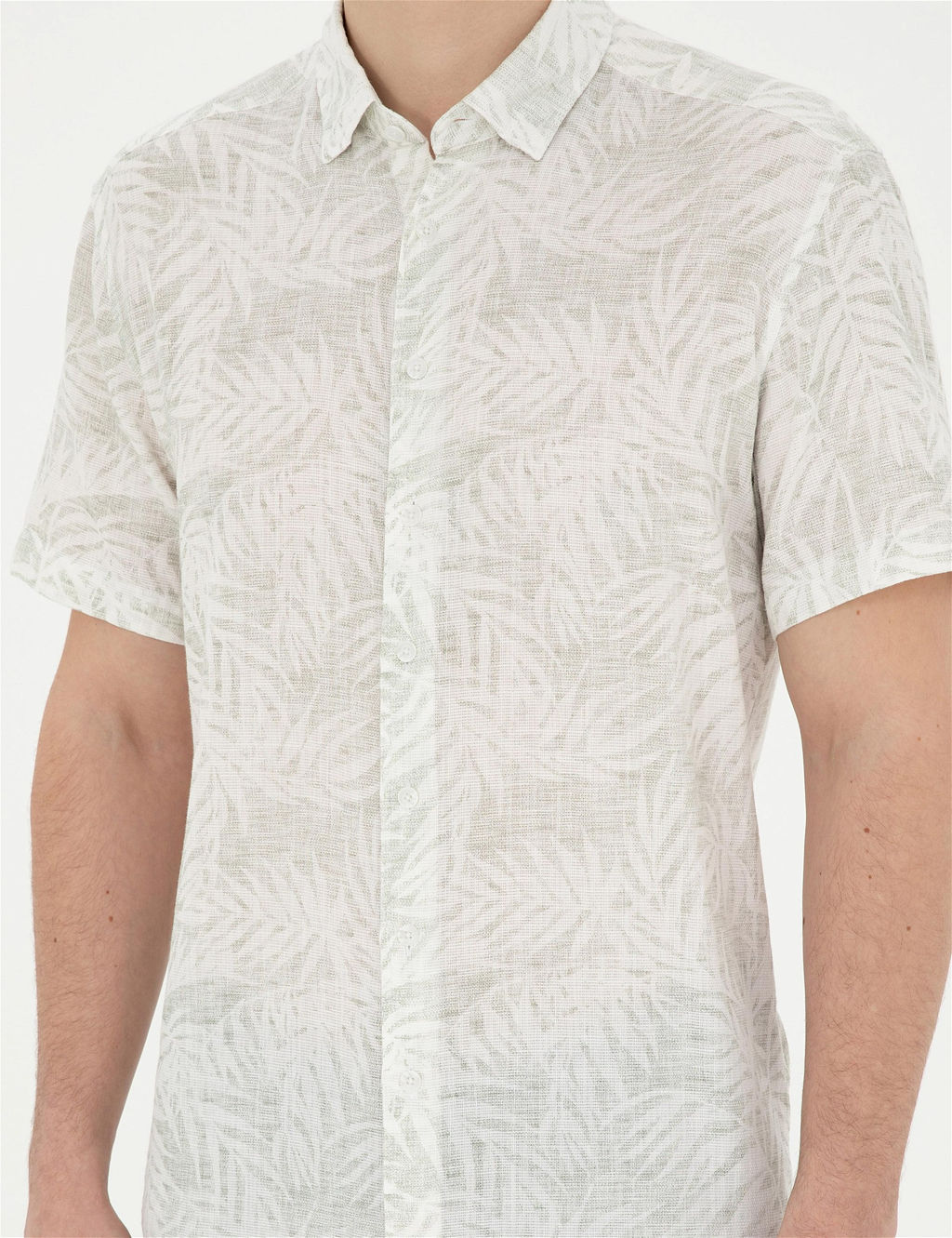 Ye_il Regular Fit K_sa Kollu G_mlek - Pierre cardin фото 6