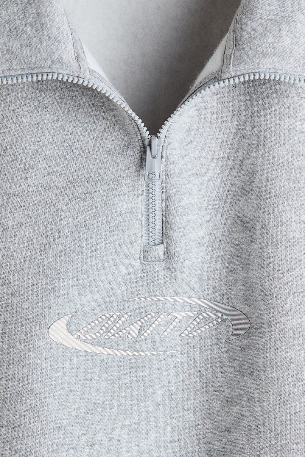 Sudadera con media cremallera Loose Fit - H&m фото 5