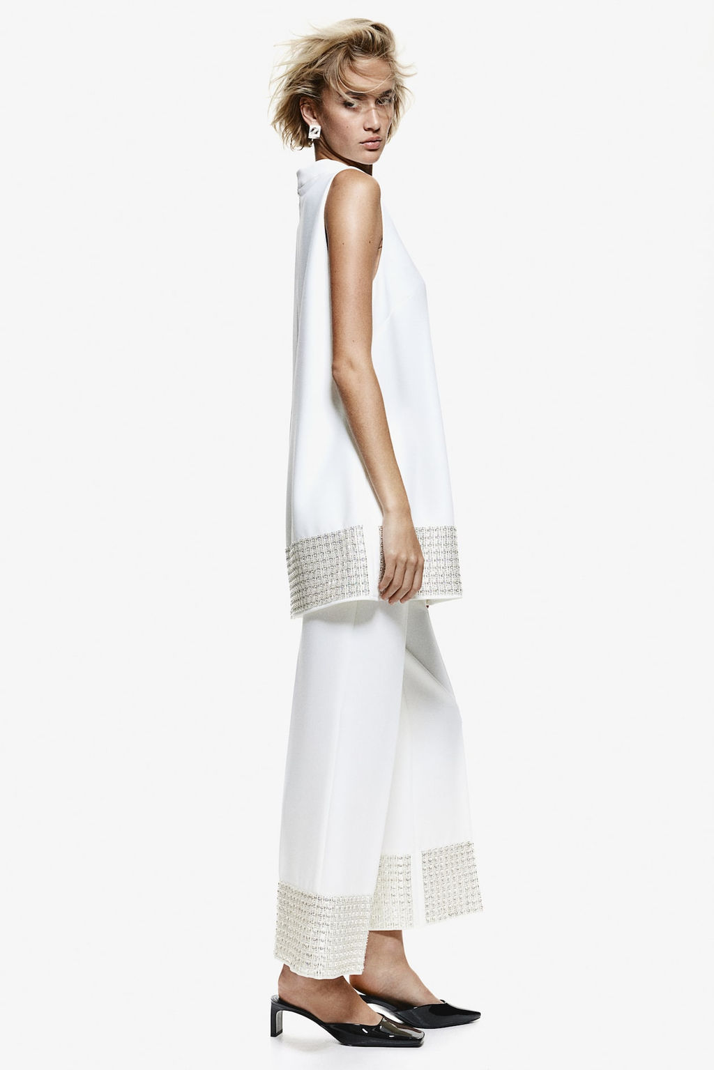 Top con cuentas - H&m фото 5