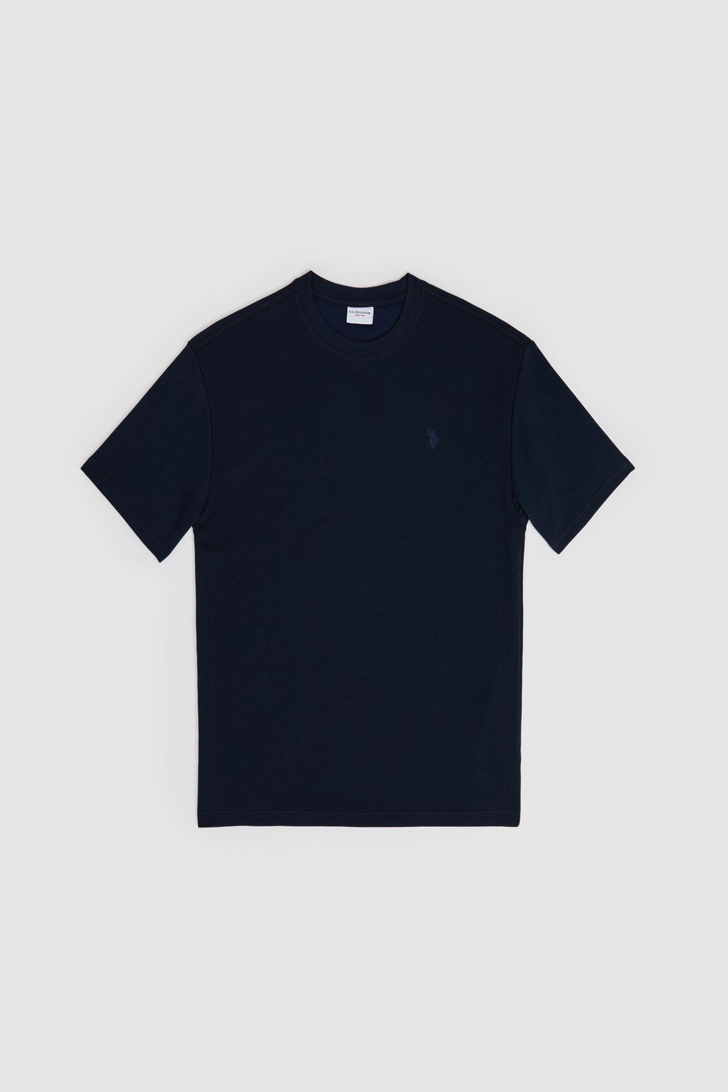 Erkek Comfort Fit Bisiklet Yaka Lacivert Ti__rt